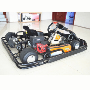 Racing Go kart 6.5HP 4 Stroke Go Kart Engine Adult Pedal Racing Go Kart with Bumper and Cover