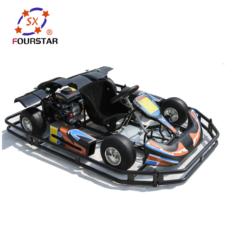 Top Quality 15km/H Fast Speed Petrol Racing Go Karts Gasoline Power Racing Go Kart For Sale