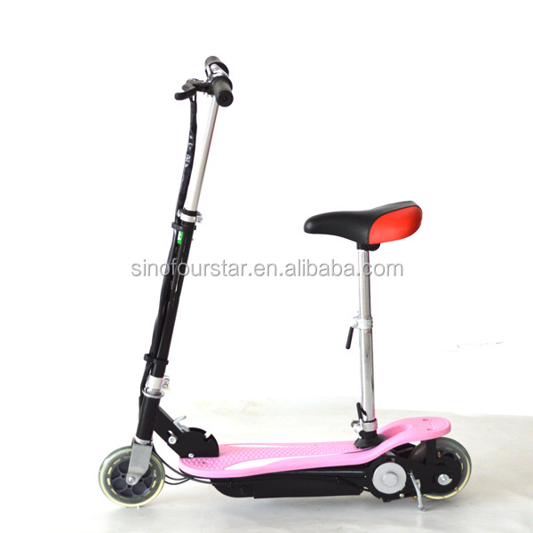 New Fashion Design Electric 2 Wheels Hub Motor Scooter Children Electric Scooter With Seat