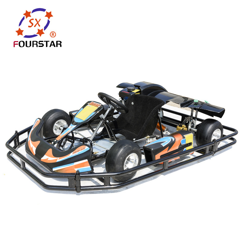 Top Quality 15km/H Fast Speed Petrol Racing Go Karts Gasoline Power Racing Go Kart For Sale