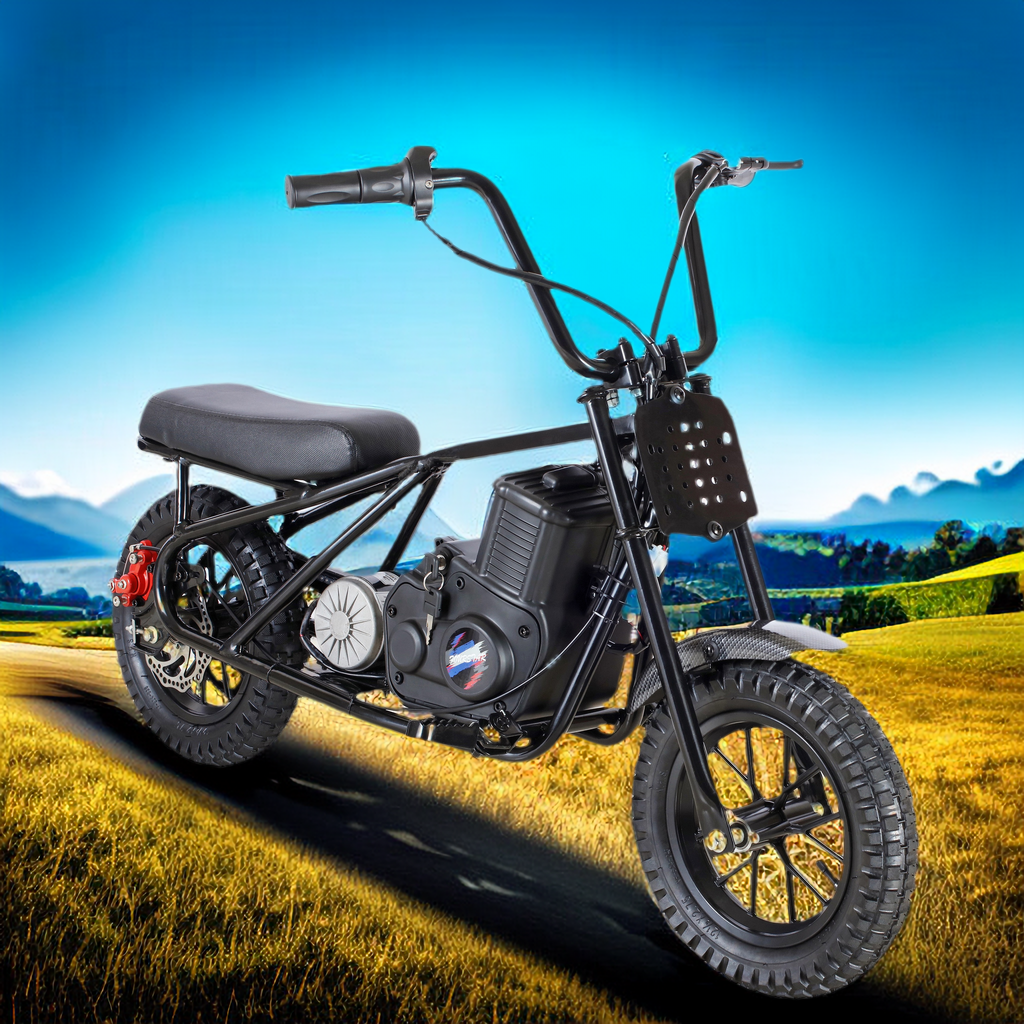 Professional 24v Racing Electric Motorcycle Scooter Motorbike 180w Electric Motorcycle