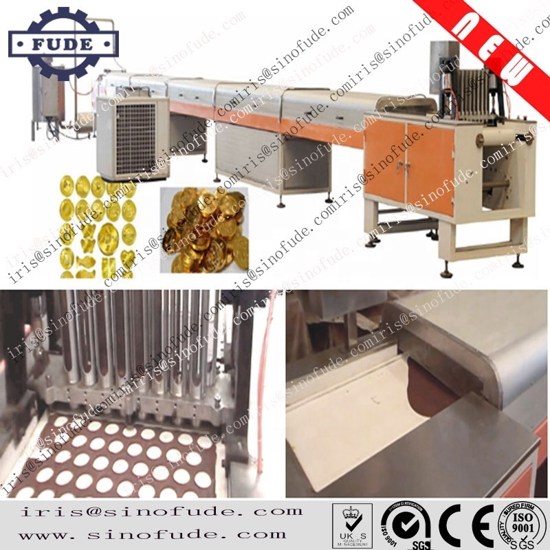 Shanghai gold coin chocolate machine sell gold coin chocolate machine