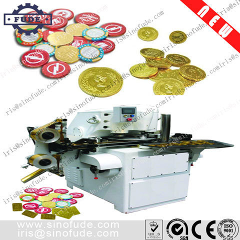 Shanghai gold coin chocolate machine sell gold coin chocolate machine