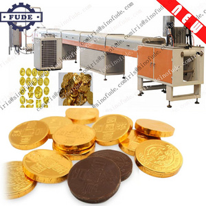 Shanghai gold coin chocolate machine sell gold coin chocolate machine