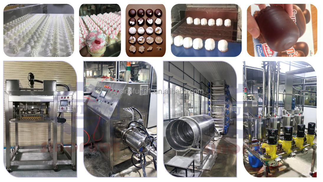 High Capacity Automatic Operation Marshmallow Production Line Marshmallow Extruding Machine