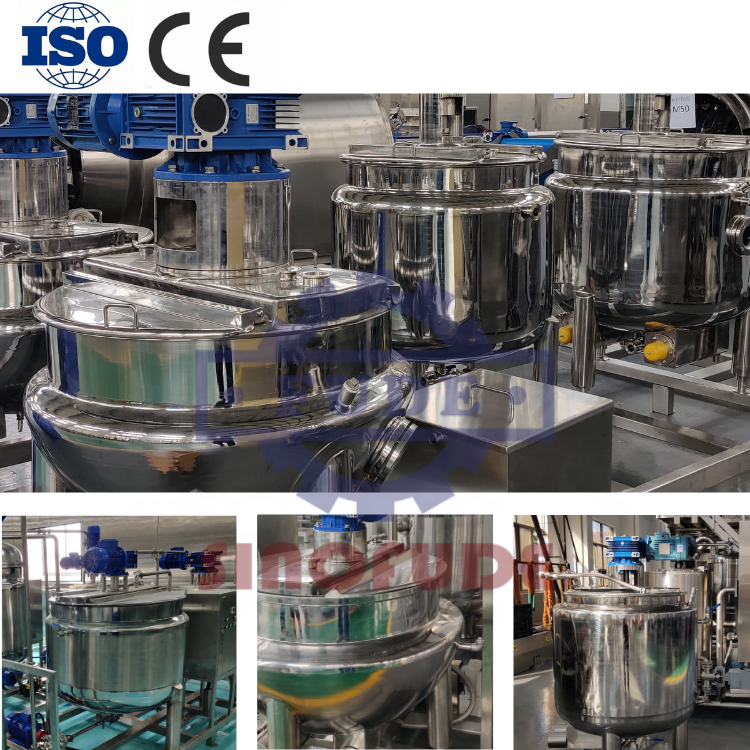 Full automatic soft candy depositing production line vitamin jam filling gummy bear making machine with Customized