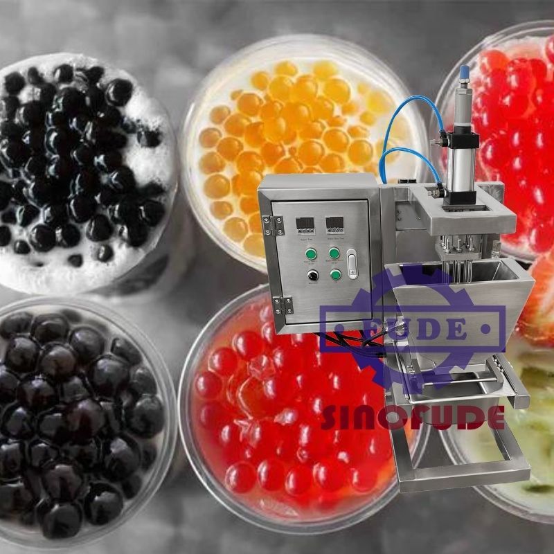 Multifunctional 304 stainless steel boba popping maker machine popping boba production line