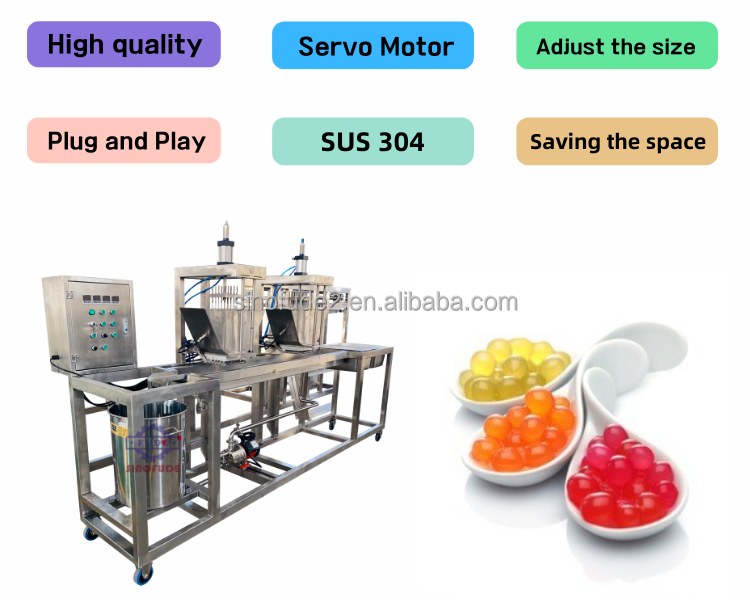 Boba Machine Bubble tea fully automatic popping boba jelly balls making machine Bursting Boba Making Machine