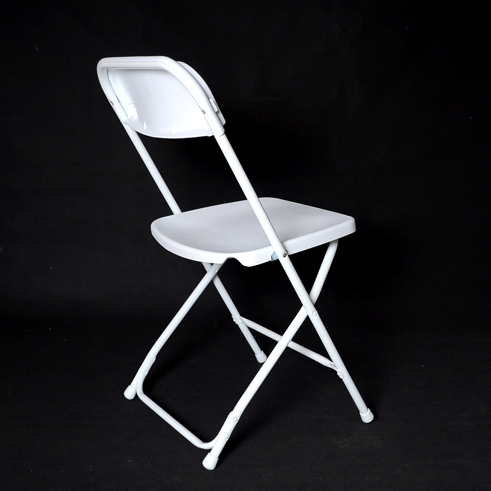 American Style Samsonite White Plastic Folding Chair For Event In Cheap Price