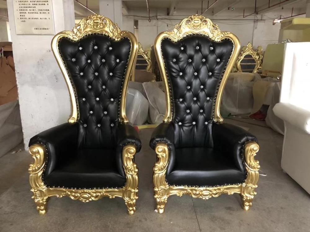 Event rental royal king throne chair