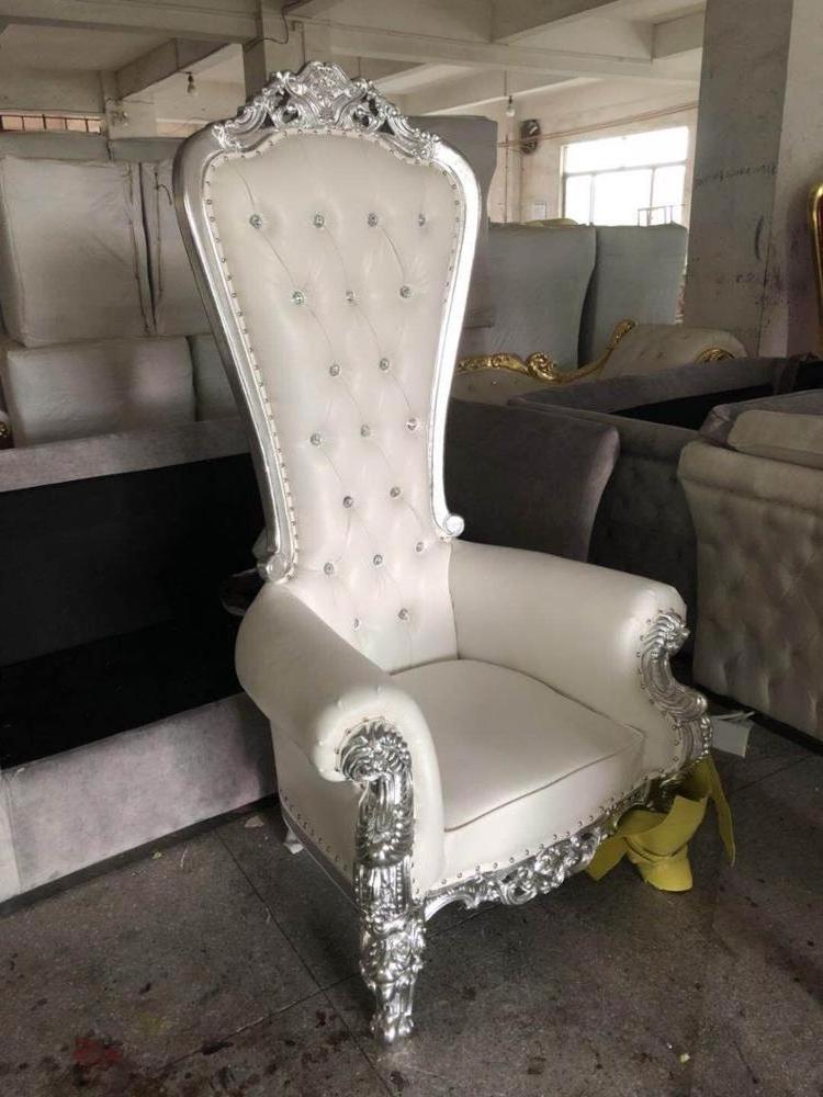 Event rental royal king throne chair