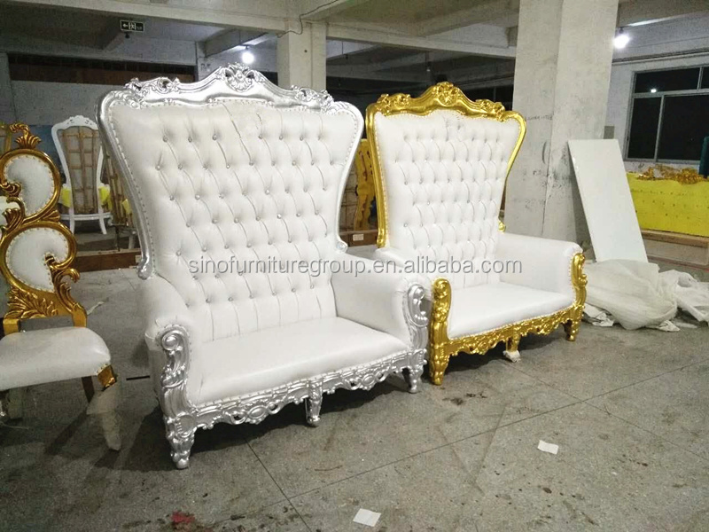 Luxury king throne chair rental