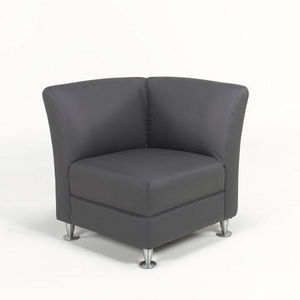 Black corner lounge event recliner sofa set