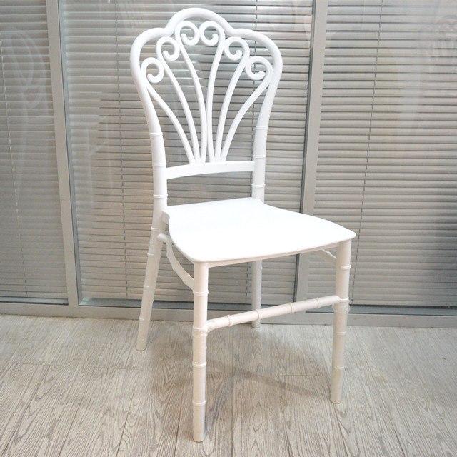 Qingdao Sinofur Wholesale cheap white resin chair plastic