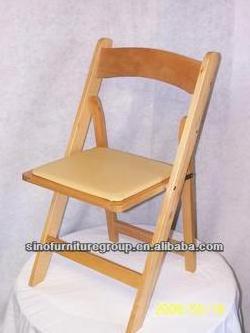 durable foldable wood chair