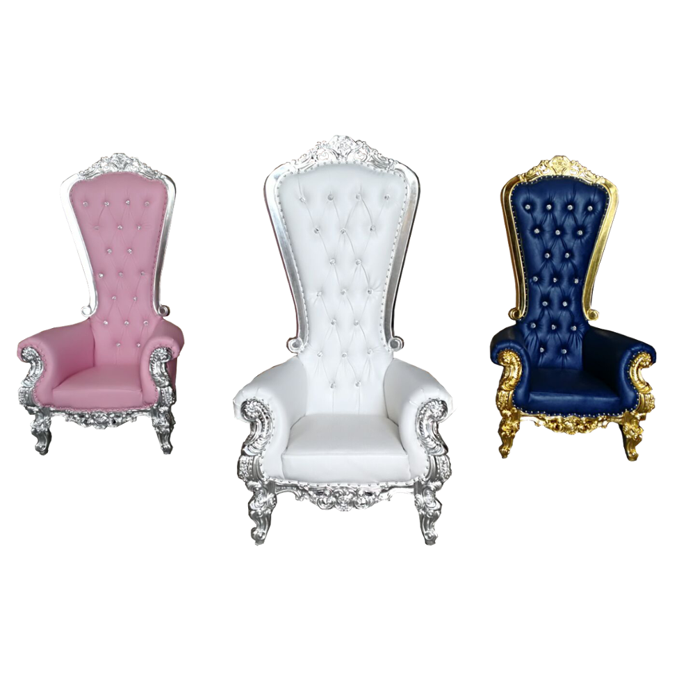 Event rental royal king throne chair