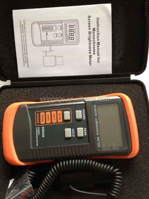 SM208 Screen Brightness Meter Tester