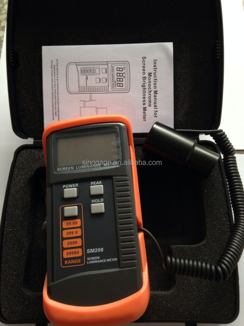 SM208 Screen Brightness Meter Tester