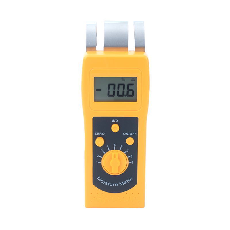 Low price Digital Wood Moisture Meter Tester with alarm warning pinless type