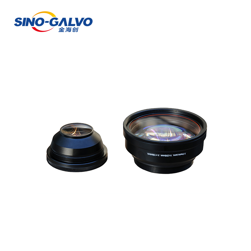 High Quality Sino Galvo Fiber Laser Lens 300x300 1064nm 10600nm F-theta Scan Lens Field Lens