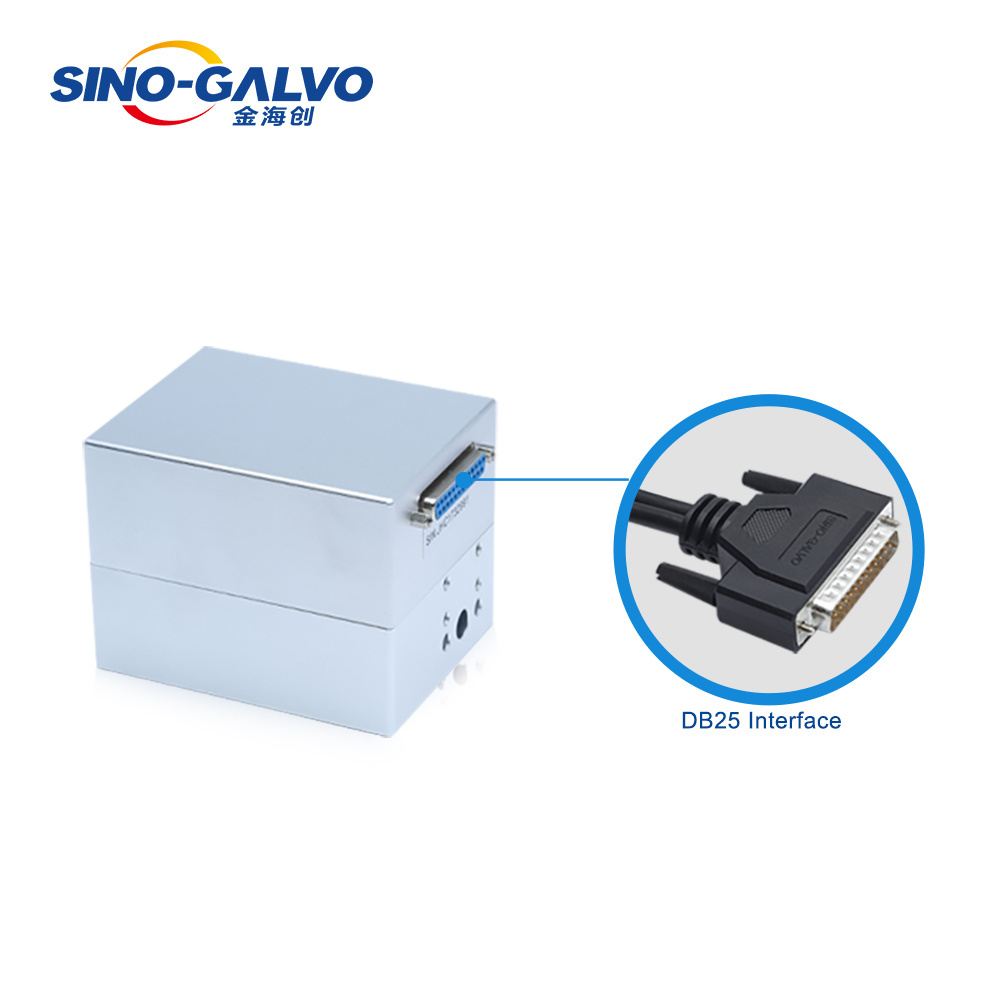 Sino-galvo High quality 10mm CO2/fiber/uv galvo laser marking scan head galvanometer galvo scanner head