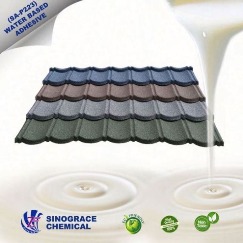 water based bottom adhesive for metal color tile