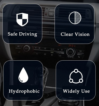 Super hydrophobic and Water-repellent spray glass coating for car glass,bathroom glass,Solar panels