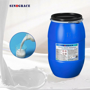 Resin Suppliers Acrylic Lamination Water Based Adhesive Glue PET/ BOPP/ MPET Film To Paper Label Pressure Sensitive Adhesive