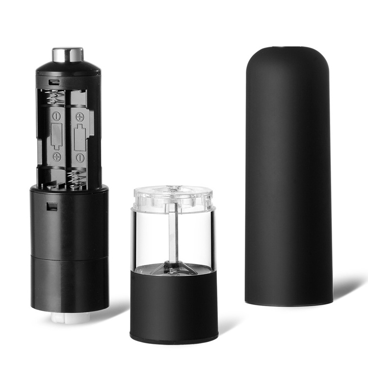 Hot selling Electric Salt and Pepper Grinder Set battery Stainless Steel Salt Pepper Mill