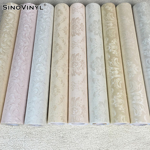 SINOVINYL Self Adhesive PVC Wallpaper Home Decoration Sticker Film Hard Carton Modern Waterproof Wallpaper for Bathrooms SINO