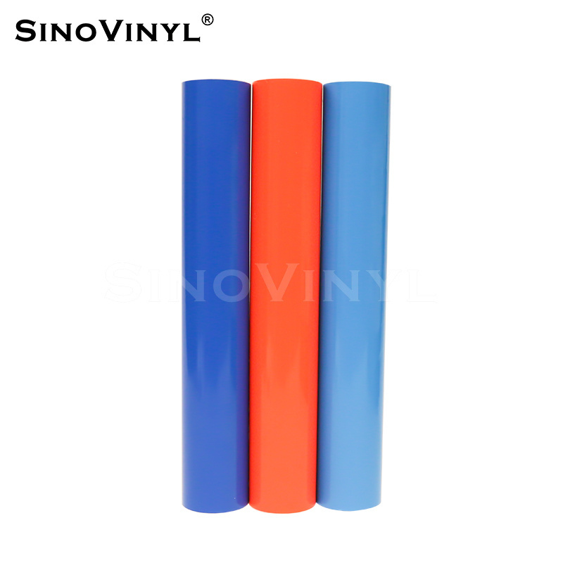 SINOVINYL Warranty 2 Years Color Self Adhesive PVC Cutting Self-adhesive Sign Sticker Paper Vinil Film Craft Vinyl Roll