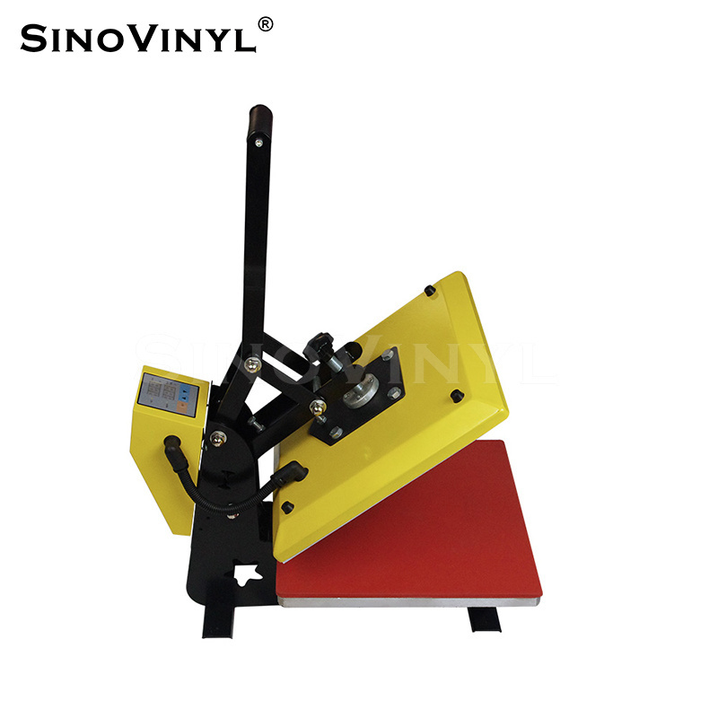 SINO-PB Large Double Side Station Format Skateboard Sublimation Transfer Heat Press Machine For T-Shirt