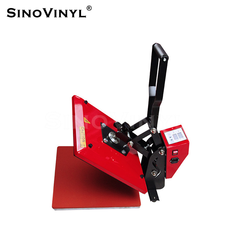 SINO-PB Large Double Side Station Format Skateboard Sublimation Transfer Heat Press Machine For T-Shirt