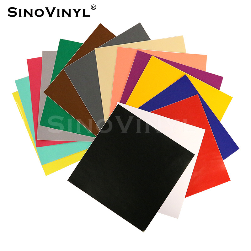 SINOVINYL Oracal 651 Self Adhesive Colored PVC Poster Material Holographic Cutting Vinyl Sheets DIY Graphic Permanent Vinyl