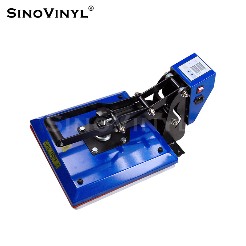 SINO-PB Large Double Side Station Format Skateboard Sublimation Transfer Heat Press Machine For T-Shirt