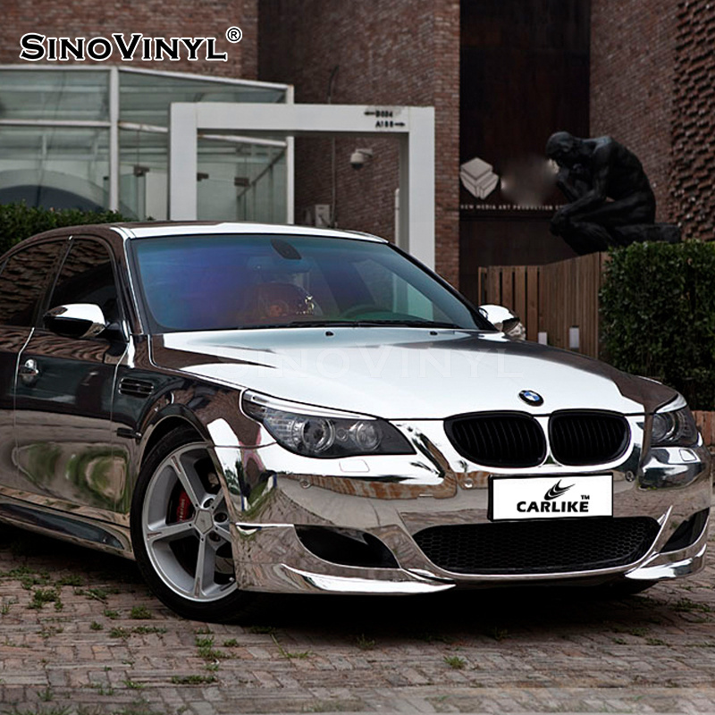 SINOVINYL SCM-11 Chrome Mirror Purple Vinyl Premium Car Body Wrap Sticker Vinyl Mirror Reflective Film Decoration Film