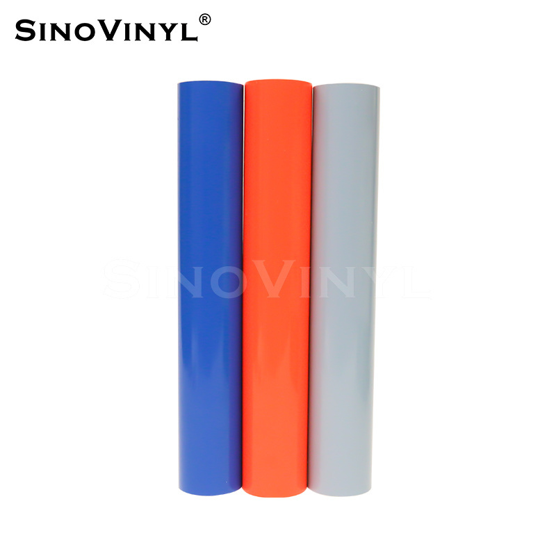 SINOVINYL Warranty 2 Years Color Self Adhesive PVC Cutting Self-adhesive Sign Sticker Paper Vinil Film Craft Vinyl Roll