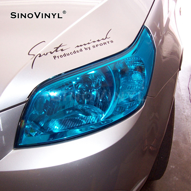 SINOVINYL High Quality Colorful Car Wrapping Chameleon Color Change Headlight Taillight Tint Film