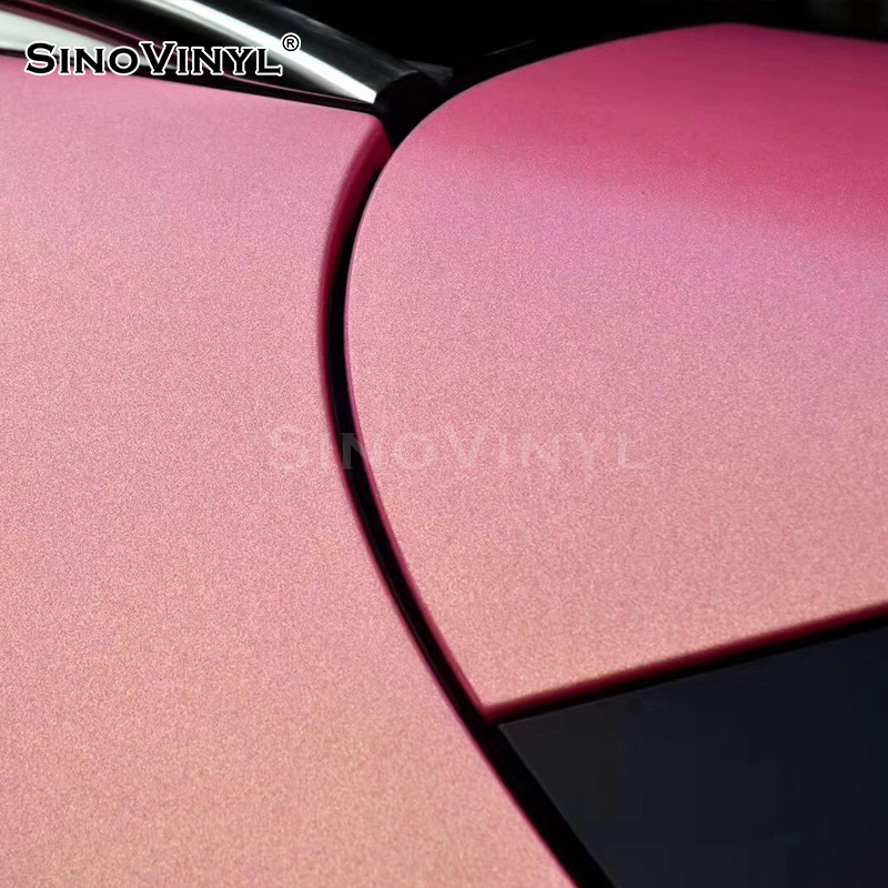 SINOVINYL Wholesale Long Time Durability Matte Electro Mystic Car Paint Covering Film Vinyl Auto Wrap matte black vinyl car wrap