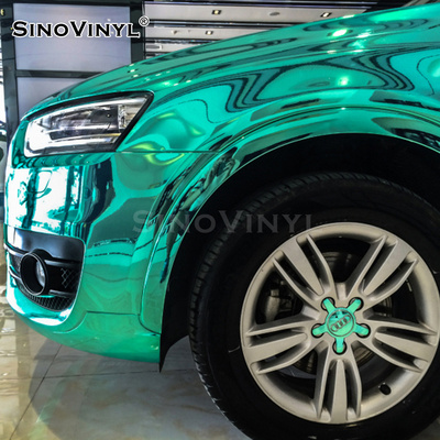 SINOVINYL SCM-11 Chrome Mirror Purple Vinyl Premium Car Body Wrap Sticker Vinyl Mirror Reflective Film Decoration Film