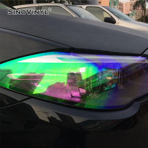 SINOVINYL Wholesale Price Chameleon Color Change Car Headlight Tint Film