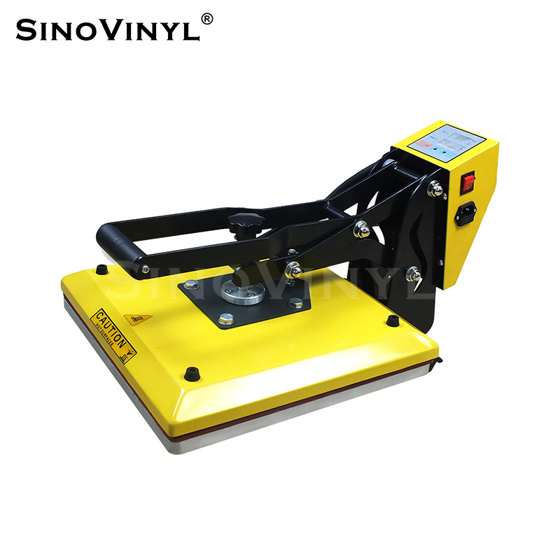 SINO-PB Large Double Side Station Format Skateboard Sublimation Transfer Heat Press Machine For T-Shirt