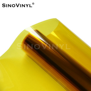 SINOVINYL Hot Sale Colorful Building Glass Film Self Adhesive Decorative Solar Window Film For Glass