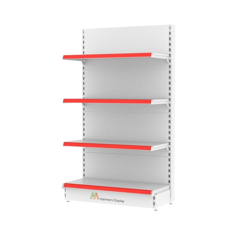 Tego Gondola Convenience Store Shelf Heavy Duty Supermarket Metallic Shelves store Display Racks OEM gondola Shelving