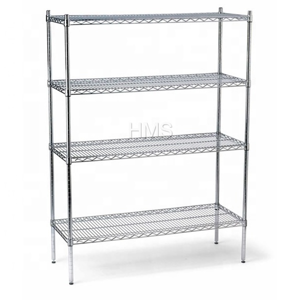 Wire Display Racks Chrome Wire Shelving Durable Heavy Duty Wire Shelf