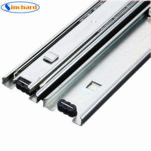 45mm Steel Trolley Metal Cabinet Bayonet Full Extension Drawer Slide with Hook