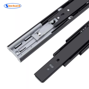 45mm Telescopic Drawer Slide for Furniture Hardware Cold Rolled Steel