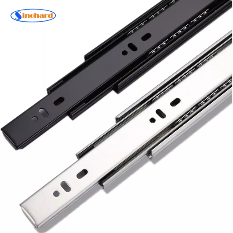 45mm Telescopic Drawer Slide for Furniture Hardware Cold Rolled Steel