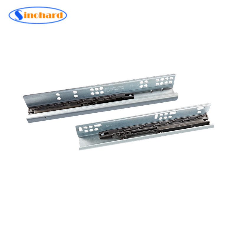 SINOHARD Invisible EURO Type Smoothly Operation Cabinet Rail Undermount Drawer Slide