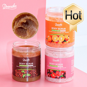 Korea Oem Herbal Exfoliate Natural Organic Skin Whitening Facial Body Scrub Private Label Coffee Body Scrub